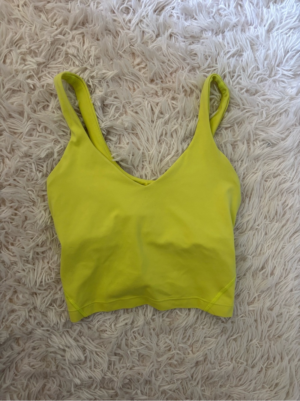 Lululemon Yellow Align Tank